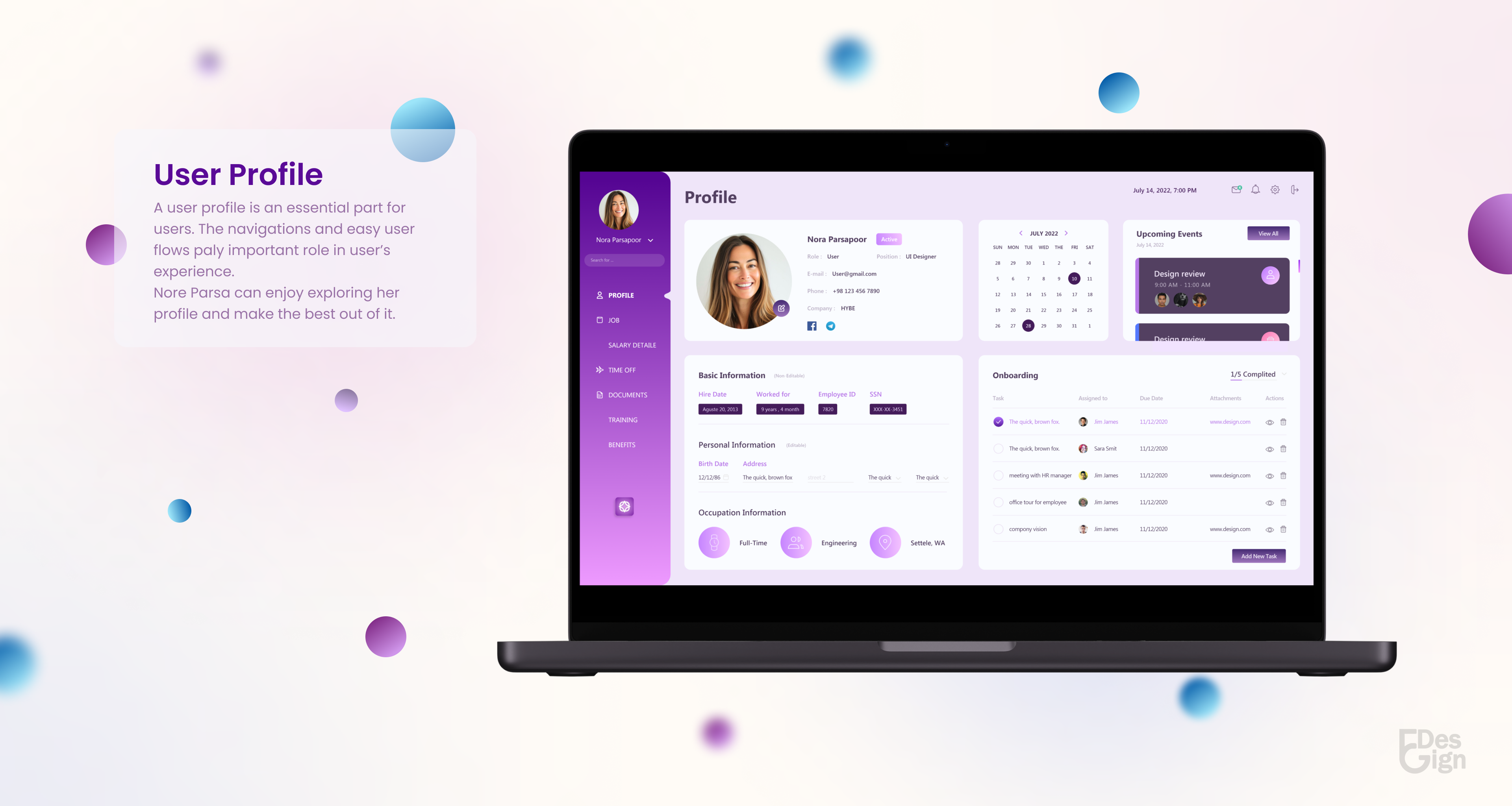 page 1 in sider user profile