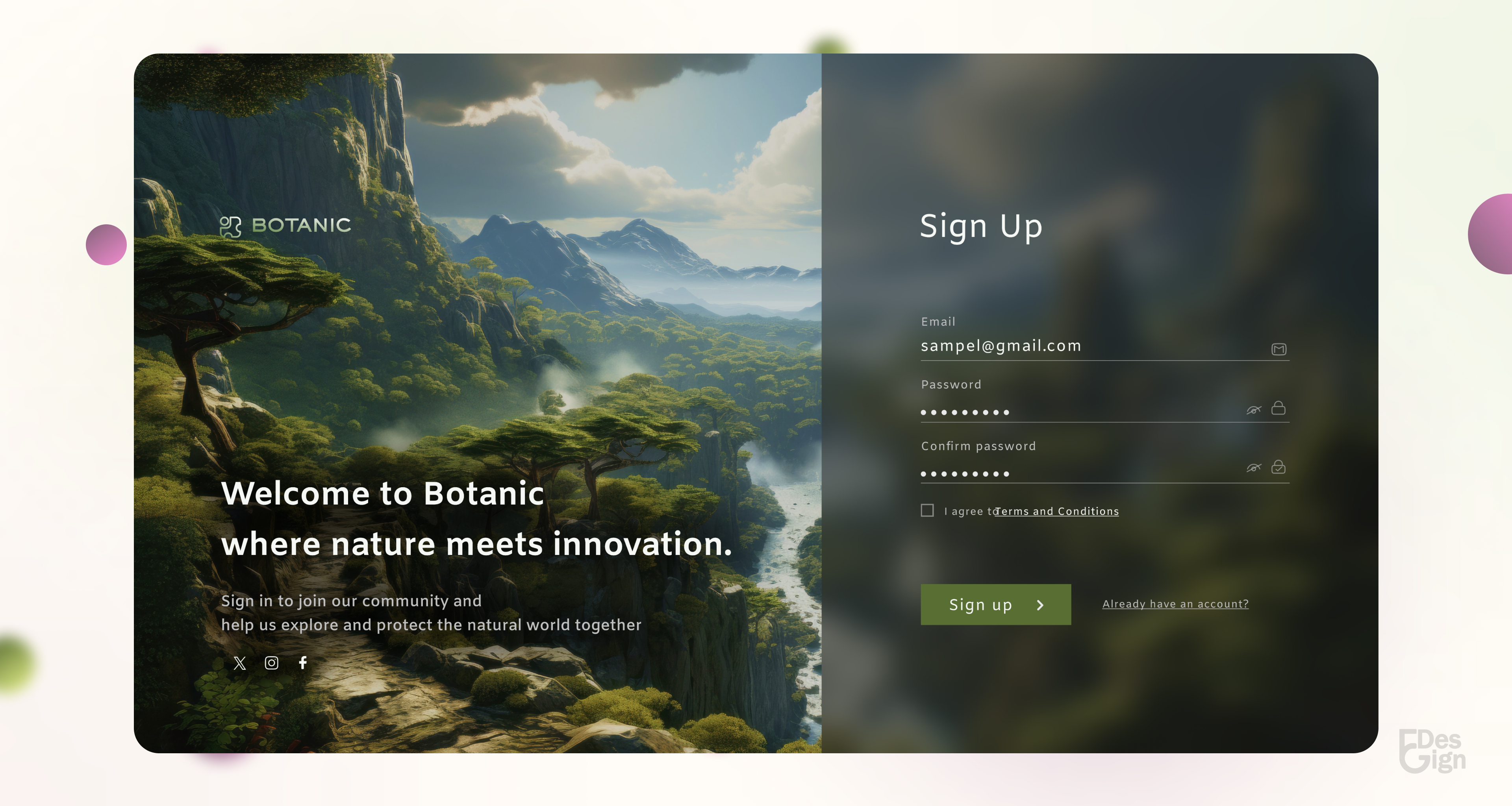 page 2 in sider sign up