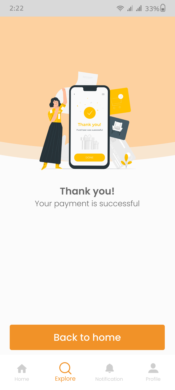 successful payment